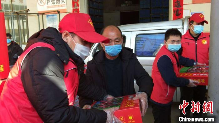 山西吉县果农情系武汉 3万余斤一级苹果捐赠医护人员