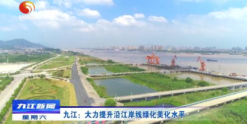 九江：大力提升沿江岸线绿化美化水平